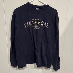 Vintage Property of Steamboat Colorado Long Sleeve T-Shirt